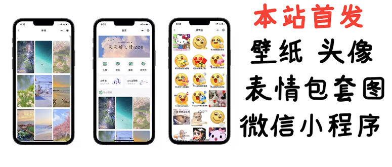 小白0基础搭建微信壁纸头像表情包小程序：一单赚几百【含源码+视频教程】-爱赚项目网