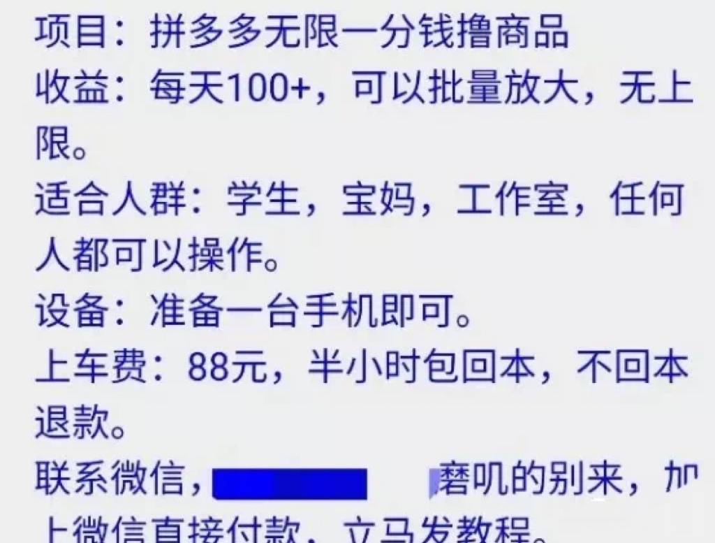 图片[2]-外面卖88的拼多多一分购撸货项目，号称日赚100+-爱赚项目网