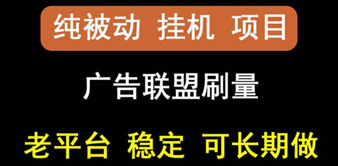 【稳定挂机】出海广告联盟挂机项目，每天躺赚几块钱，多台批量多赚些-爱赚项目网