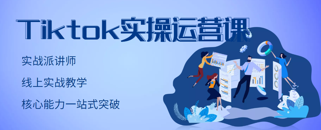 TikTok实操运营课，手把手账号实战，适合零基础Tiktok新人-爱赚项目网