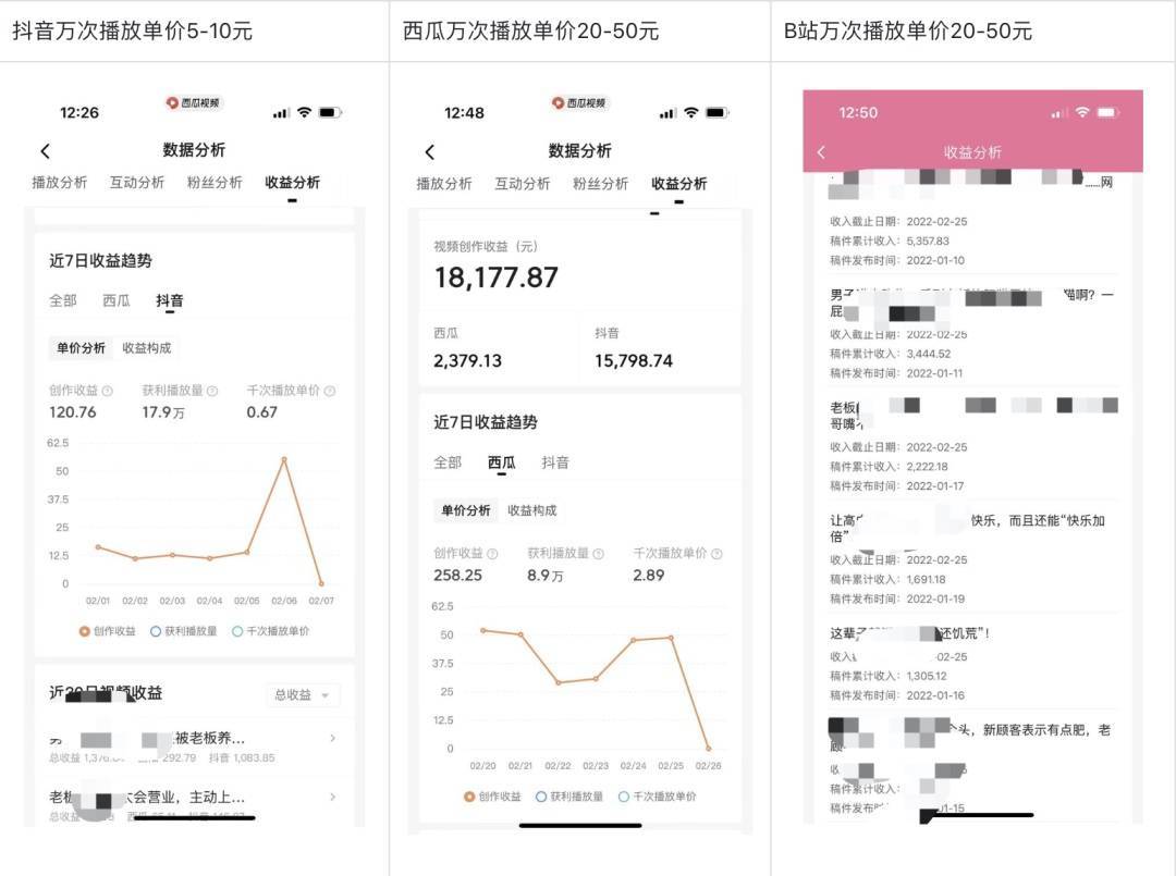 图片[4]-抖音6个月变现19w，日入500-3000，完整版实操攻略教程（视频+文档）-爱赚项目网