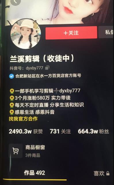 图片[2]-兰溪抖音混剪：一部手机学习剪辑，3个月涨粉580万【全套视频课程】-爱赚项目网