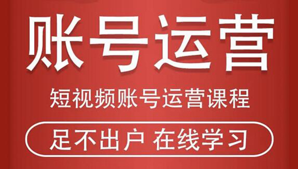 短视频账号运营课程：从话术到短视频运营再到直播带货全流程，新人快速入门-爱赚项目网