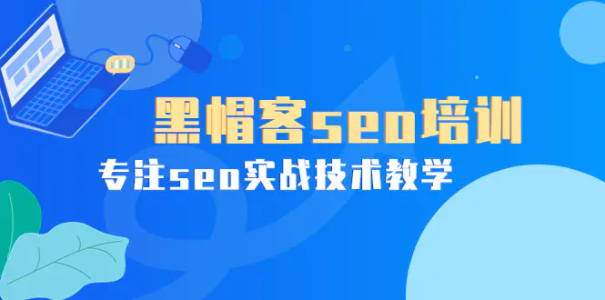 某收费培训课：黑帽客seo培训，专注seo实战技术教学！-爱赚项目网