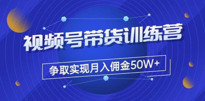 费用4980的视频号课程，月佣金收入50W（课程+资料+工具）-爱赚项目网