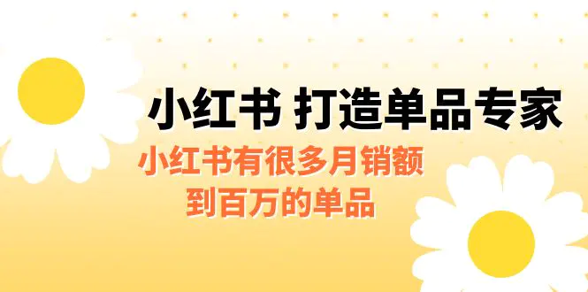 某公众号付费文章《小红书 打造单品专家》小红书有很多月销额到百万的单品-爱赚项目网