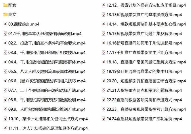 图片[2]-2023巨量千川小白到高手：推广逻辑 计划搭建 搭建思路等(教程+图文+配套)-爱赚项目网