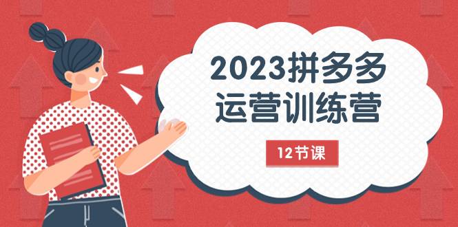 2023拼多多运营训练营：流量底层逻辑，免费+付费流量玩法（12节课）-爱赚项目网