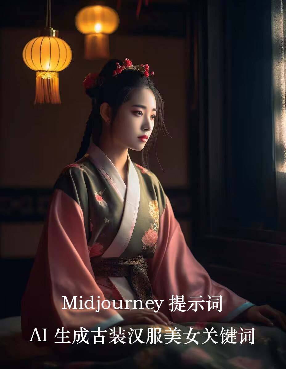 图片[2]-Midjourney关键词-AI生成中国风古装汉服美女人像提示关键词-爱赚项目网